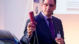 Neofitos Arathymos vom ZDK präsentierte den Euro-DFT in Würzburg. (Foto: Bausewein)