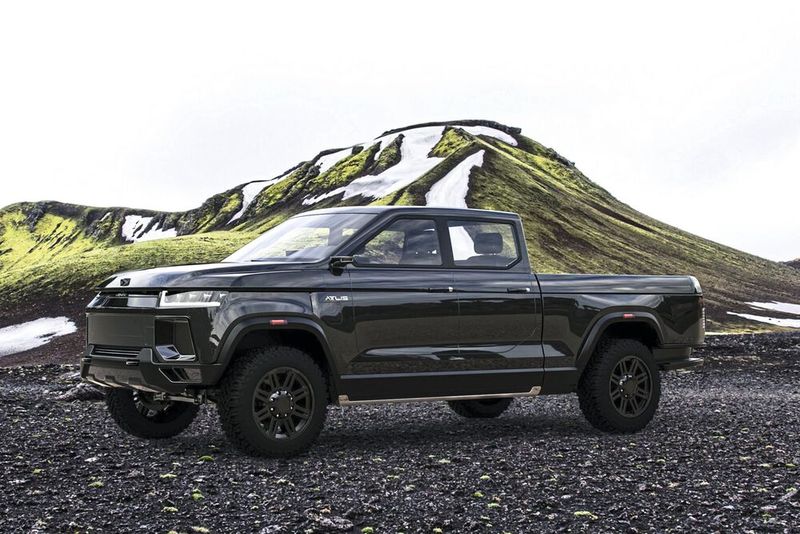 Auf den ersten Blick wirkt der Atlis XT wie ein typischer Pick-up. (Bild: Atlis Motor Vehicles)