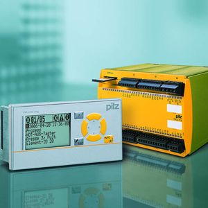 In Sachen Diagnose  sind PNOZmulti und das Diagnosesystem PMImicro diag ein eingespieltes Team. In Verbindung mit dem Diagnosekonzept PVIS sorgen Klartextmeldungen für den schnellen Wiederanlauf der Produktion.