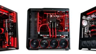 Zeus: Der griechische Götterherrscher ist der Namenspatron für die wassergekühlten Gamin-PCs von Mifcom. (Bild: Mifcom)