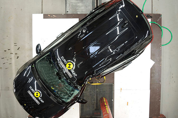 ... und sein Markenkollege Sportage ... (Foto: Euro-NCAP)