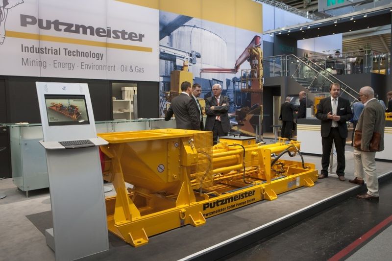 Impressionen von der IFAT 2012. (Bild: Messe München)