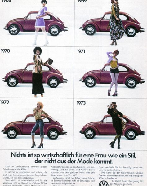 Auch als vielumschwärmter Frauenheld machte sich der Käfer einen Namen. (Foto: VW)