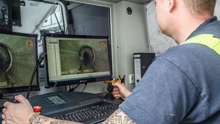 Befahren eines Kanals mit einer HD-Kamera (Jeschke)