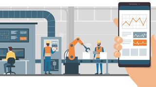 Eine Messtechniksoftware mit SCACH-Funktion macht eine komplette Anlagenvisualisierung auf mobilen Endgeräten möglich. (©elenabsl - stock.adobe.com)