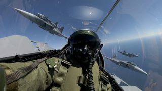 Arexis was originally developed for Saab’s Gripen E/F fighters and is now being adapted for the Eurofighter EK. (Source: Saab AB)