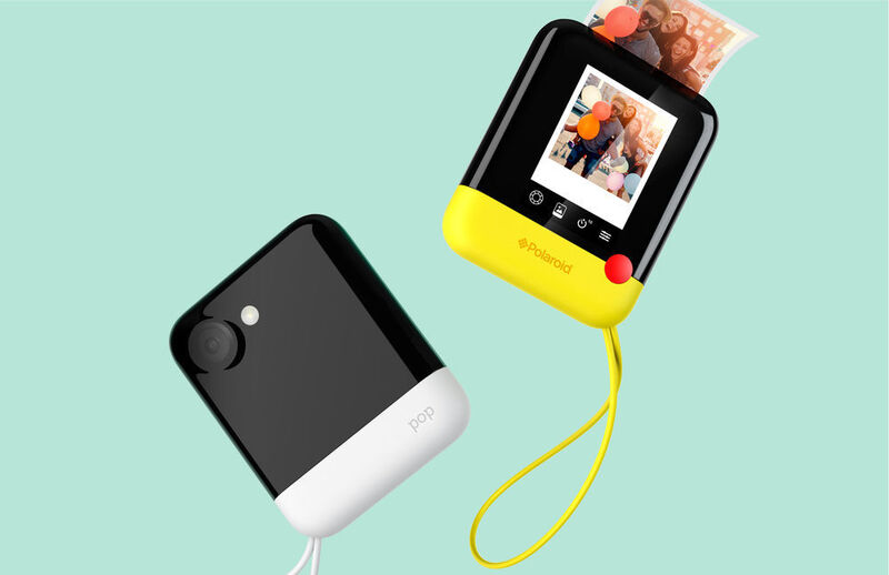 Die Pop kann zum mobilen Drucker für Smartphone-Bilder gemacht werden. (Polaroid)
