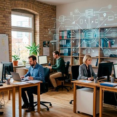 Die Microsoft-365-Alternative Libre Workspace richtet sich an Heimanwender, Selbstständige und kleine Unternehmen. (Bild: Gemini / KI-generiert)