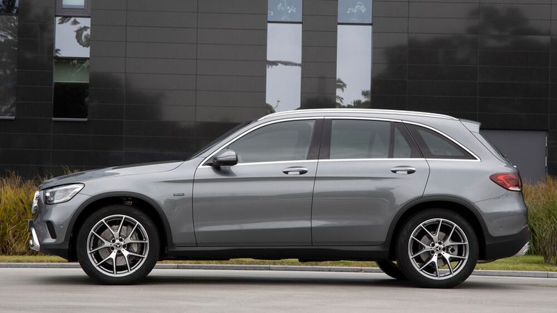 Sieger Kategorie PHEV: Mercedes-Benz GLC 300 e Coupé; relativer Werterhalt: 54,5 Prozent. (Bild: Daimler AG)