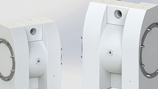 Die neuen Baugrößer der C40 und C 50 der Druckluft-Membranpumpen Seriie C (Almatec)