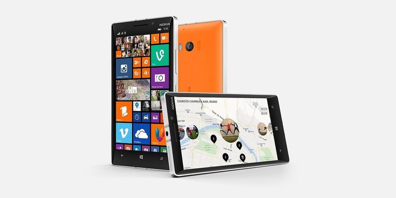 Das Display des Lumia 930 misst fünf Zoll. (Bild: Nokia)