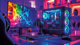 Gaming ist weiterhin ein bedeutender Umsatzbringer im Privatkundengeschäft mit PC-Komponenten und mit Peripherie wie Monitoren, Keyboards und Mäusen. (Bild: © AZ Studio - stock.adobe.com / KI-generiert)