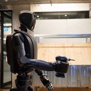 The dexterity of MenteeBot is designed for a wide range of activities in both households and industrial warehouses.(Image: Mentee)