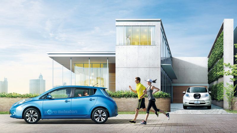 Der Nissan Leaf feierte 2012 sein Deutschland-Debüt. (Bild: © 2020 Nissan)