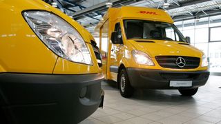 Die Deutsche Post zählt zu den Großabnehmern des Sprinters. (Bild: Mercedes-Benz)