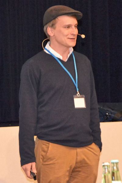 Jérôme Lutz vom Unternehmertum [X] der TU München (Bild: LABORPRAXIS)