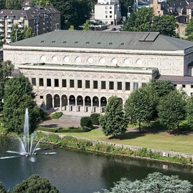 Abb.1: Veranstaltungsort des 7. Mülheimer Wasseranalytischen Seminars (MWAS 2026) ist wieder die Stadthalle in Mülheim an der Ruhr. (Bild: Mülheimer Stadtmarketing Tourismus GmbH (MST) )