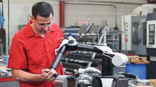 La précision du Absolute Arm Compact est en moyenne de 8% supérieure à celle des modèles précédents. (Source : Haxagon AB)