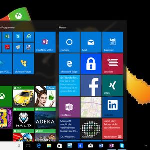 Microsoft bringt bei Windows 10 das Startmenü zurück. Allerdings mit Kacheln und Live-Tiles für Apps.