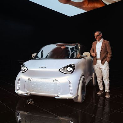 Smart-Europa-Chef Wolfgang Ufer: „Der #2 soll viele Zielgruppen ansprechen – vom jungen Fahrer bis zum älteren Stadtbewohner.“ (Bild: Julian Bossert)