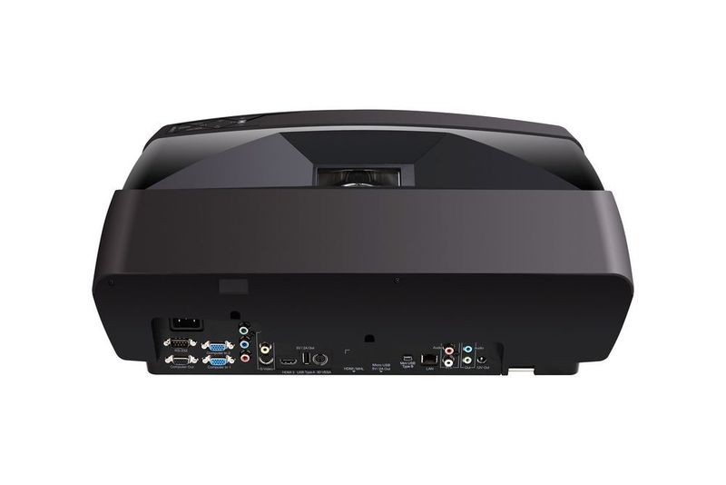 Anschlussvielfalt: Die Rückseite des LS830. (Viewsonic)