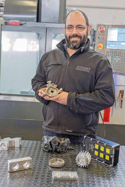 Mit der Haas-Maschine will Subspec Kontrolle über Qualität seiner Produkte im Haus haben. (Haas)