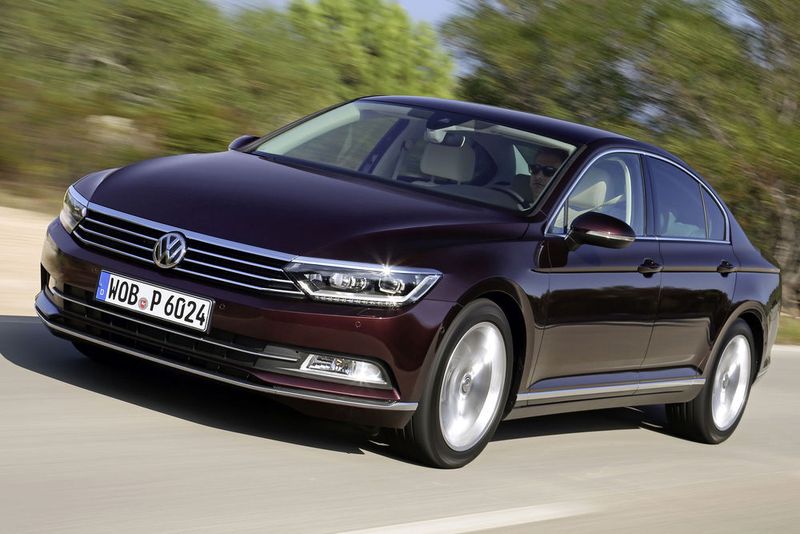 Mittelklasse: VW Passat, 7.175 Neuzulassungen. (VW)