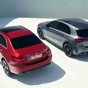 Mercedes hat die A-Klasse und ihre Derivate aufgefrischt.(Bild:  Mercedes-Benz)