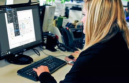 (Arbeiten mit Revu von Bluebeam. Bild: Bluebeam)