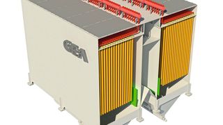 Das Biscat-System besteht aus einem keramischen Kerzenfilter mit Katalysator. (Gea)