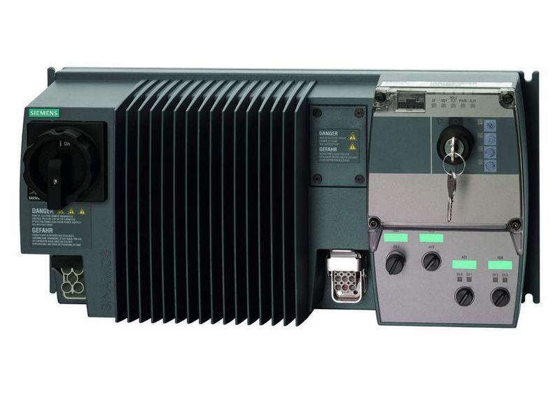 Für schnelle Serviceeinsätze  gibt es die Sinamics G110D mit Wartungsschalter und Hand-vor-Ort Bedienung. (Archiv: Vogel Business Media)