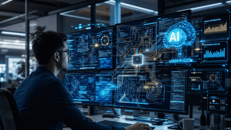 Frustrating: Around 40 percent of electrical designers' time is spent searching for components, creating and maintaining documentation, and correcting recurring errors. Artificial intelligence can provide relief here.(Image:  AI-generated (OpenAI))