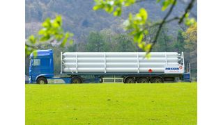 Da rollt die Zukunft! Der Industriegasspezialist Messer findet gut, dass die neue Bundesregierung in ihrem Koalitionsvertrag auf „grün“ geschaltet hat. Denn Messer kann die Ambitionen unterstützen. (Bild: Messer)