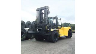 Mit seinem vollständigen Angebot an Schwerlaststaplern wie dem Hyster Big Truck mit Dorn ist das Unternehmen Partner für Häfen, Containerterminals und die Schwerindustrie auf der ganzen Welt. Bild: Hyster (Archiv: Vogel Business Media)