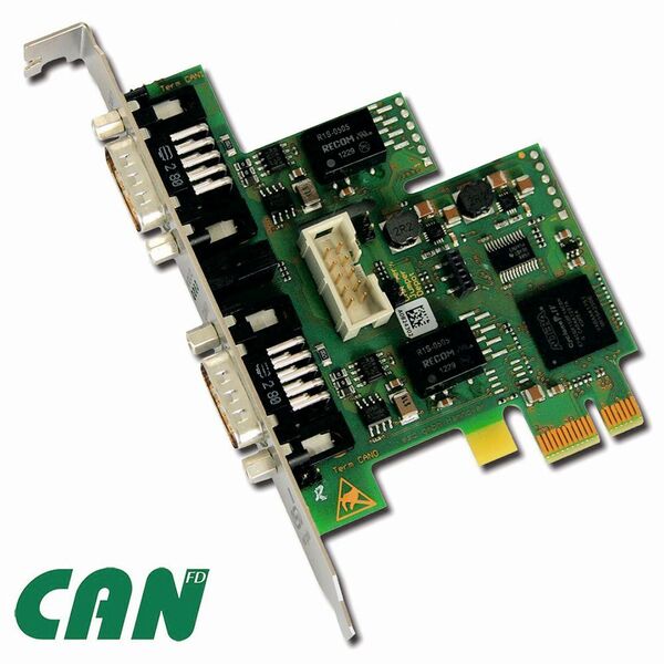 Die PC-Boards CAN-PCIe/402-FD gemäß ISO11898-1:2015 bieten Geschwindigkeiten bis zu 10 Mbit/s und übertragen bis zu 64 Byte Nutzdaten. (Esd Electronics )