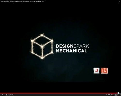 Designspark Mechanical Version 2.0: Die kostenfreie 3D-Modellierungs-Software in Aktion (Bild: RS Components)