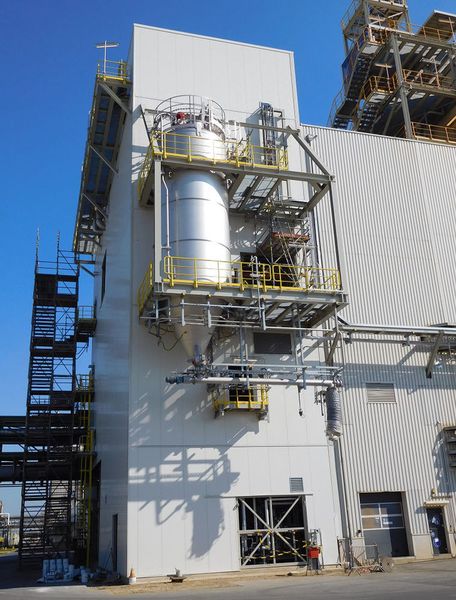 In Antwerpen (Belgien) nimmt Evonik derzeit eine Anlage zur Produktion von Aquavi Met-Met in Betrieb. (Evonik)