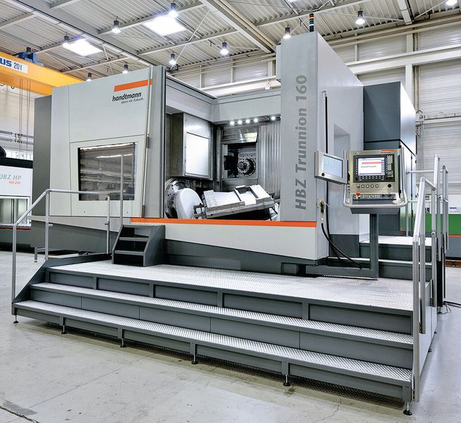 Bild 3: HBZ Trunnion 160 – die größte Maschine der HBZ-Trunnion-Baureihe aus dem Hause Handtmann wird den Maschinenpark der Laro NC-Technik GmbH bald ergänzen. (Bild: Laro)