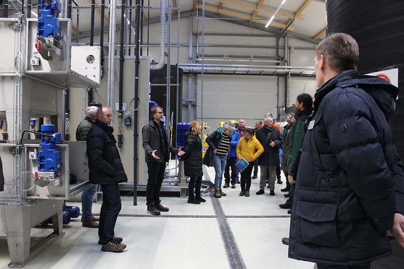 DBFZ Praktikertag bei der Weltec Kumac-Anlage: Im Rahmen der Leipziger Biogas-Fachgespräche hatte das Deutsche Biomasseforschungszentrum gemeinnützige GmbH (DBFZ) im Dezember 2023 zum Praktikertag nach Reichenbach ins Vogtland eingeladen. Die (Bild: Weltec Biopower)