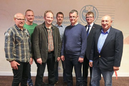 Der Vorstand der Kfz-Innung Bremerhaven-Wesermünde.(Bild:  Kfz-Innung)