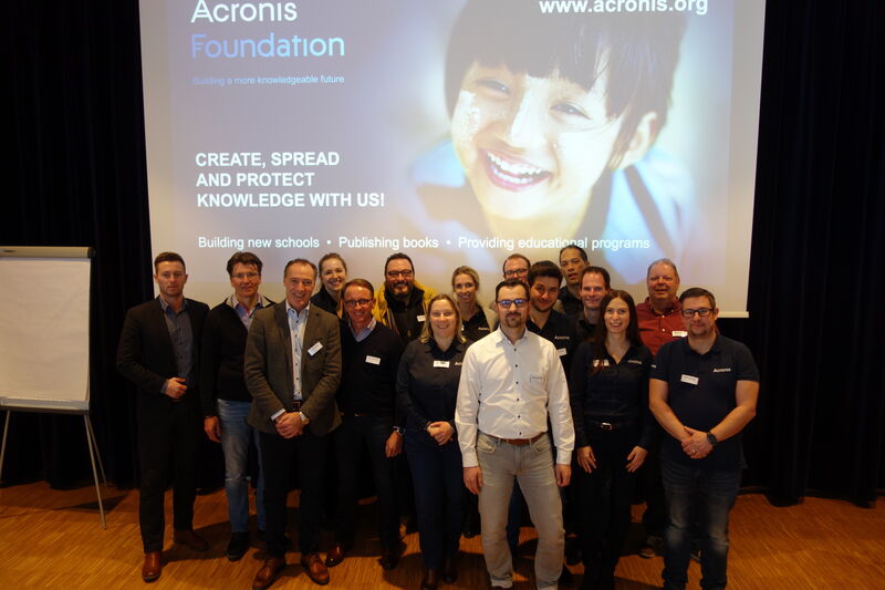 Das Acronis-Team informierte umfassend über ihre Cyber-Protection-Strategie. (Vogel IT-Medien GmbH)