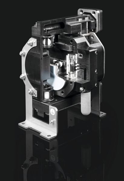 Die Chemiepumpen der Serie tim®CHEM sind serienmäßig mit einem Sensor ausgestattet, der den Zustand der Pumpe überwacht und sich direkt in das Prozessleitsystem des Anwenders integrieren lässt. (Bild: Timmer)