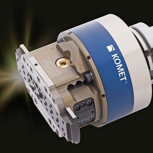 Die Baureihe 3 der Komet-­KomTronic-­U-Achse UAS160 bietet zahlreiche Vorteile. Beispielsweise eine kompaktere, dadurch stabilere Bauweise, den Einsatz des direkten Wegmesssystems am Schieber und ein 48V-Betriebs­system. 