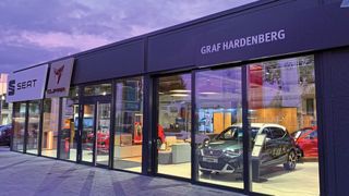 Die Graf-Hardenberg-Gruppe hat den Standort Bruchsal um einen Seat-/Cupra-Schauraum erweitert. (Bild: Graf Hardenberg)