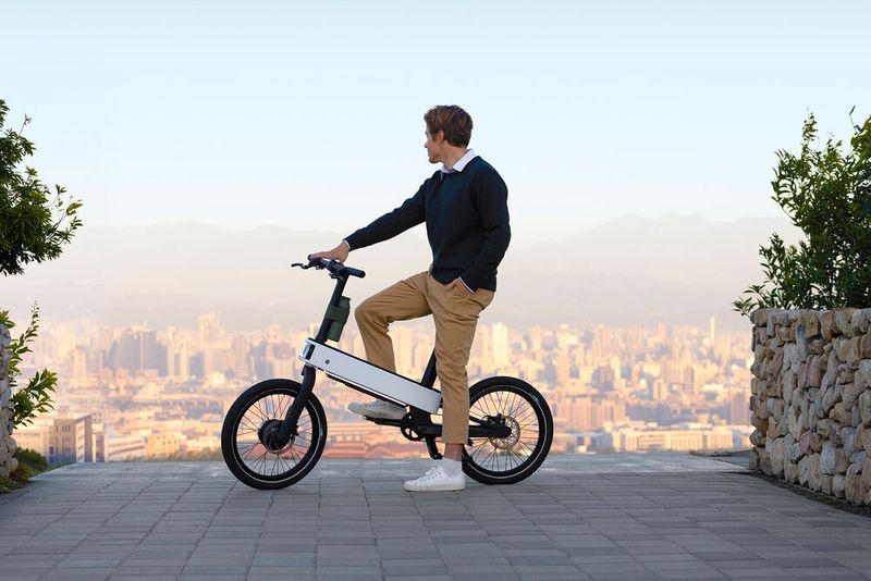Angetrieben wird das Smartbike von einem 250-W-Nabenmotor mit 40 Nm Drehmoment, der Geschwindigkeiten von bis zu 25 km/h unterstützt.  (Bild: Acer)