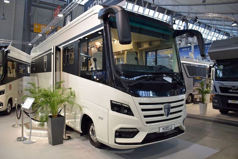 Ein beeindruckender Auftritt ist dem Campingfreund auch mit dem Morelo Palace Liner gewiss – dem Palast auf Rädern. (»kfz-betrieb«/Jan Rosenow)