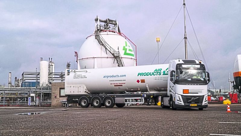 Schwerlastraketen: Air Products liefert kohlenstoffarmen Flüssigwasserstoff an ArianeGroup für Raketentriebwerkstests und stärkt langjährige Partnerschaft zur Unterstützung der europäischen Raumfahrt.(Bild:  Air Products)