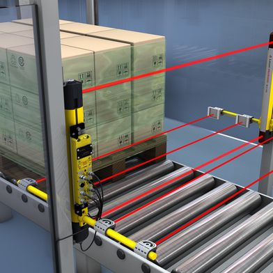 Eine sichere Muting-Lösung setzt eine gründlichen Analyse mit Risiko- oder Gefährdungsbeurteilung voraus, um allen Schwachstellen vorzubeugen. (Bild: Leuze electronic GmbH + Co. KG )