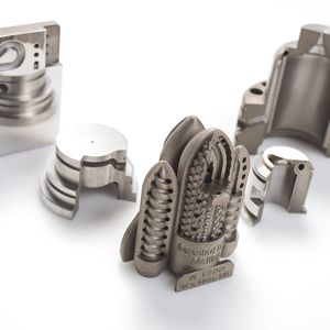 These complex components show the breadth of design available to those who take advantage of additive manufacturing processes.