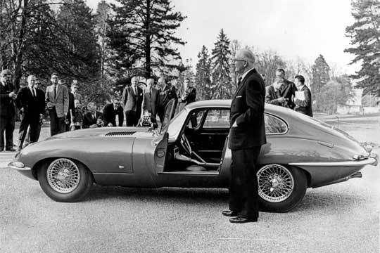 Sir William Lyons im Jahr 1961. (Archiv: Vogel Business Media)